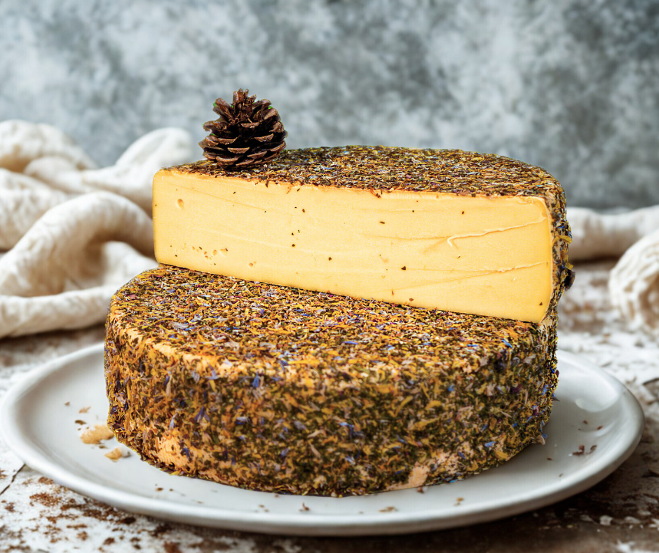 Tomme aux fleurs, lait cru, région Est ou Aquitaine