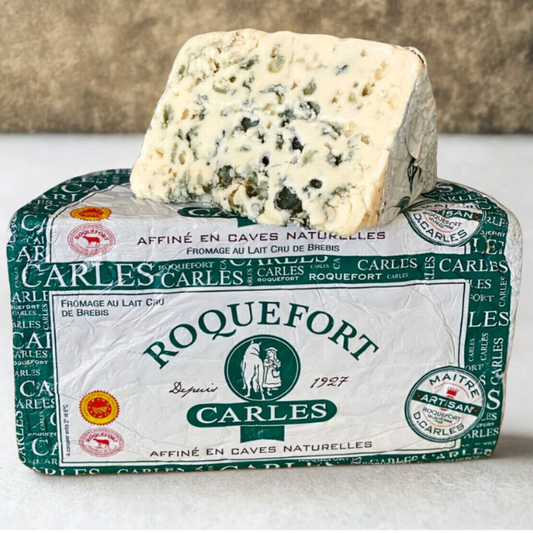 Roquefort Maison Carles AOP, lait cru, région Occitanie